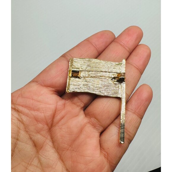 🇺🇸USA American Flag Pin Classic Enamel Brooches National Flag Metal Lapel Pin - Picture 3 of 5